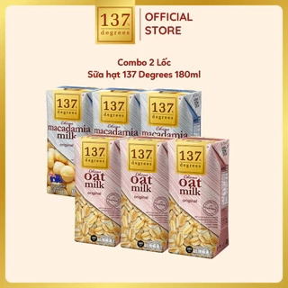 Sữa Hạt 137 Degrees Nguyên Chất Không Đường Chính Hãng Thái Lan Dinh Dưỡng  Healthy