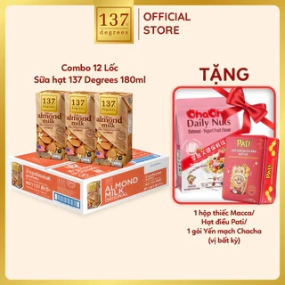 Sữa Hạt Hạnh Nhân Không Ngọt 137 Degrees Chính Hãng Thái Lan Dinh Dưỡng Healthy
