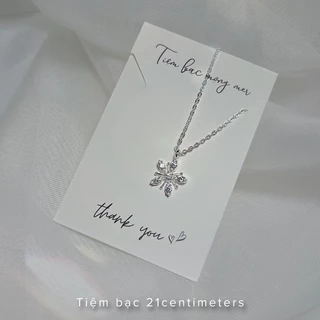 Dây chuyền bạc Tiny Flower, Dây chuyền Tiệm bạc 21Centimeters