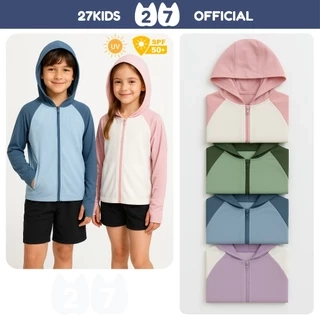 Áo chống nắng trẻ em bé trai bé gái thun lạnh thoáng mát cản UV 99% UPF50+ cho bé 4-12 tuổi ULCO5