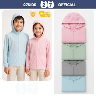 Áo khoác chống nắng cho trẻ em 27Kids thông hơi cản UV 99% UPF50+ cho trẻ em từ 4-12 tuổi ULCO1