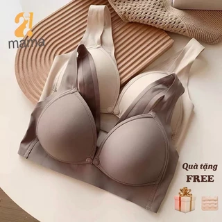 Áo Ngực Bà Bầu 2mama chất liệu su non cho con bú và sau sinh không gọng nâng đỡ chống chảy sệ cho mẹ bầu mới B102