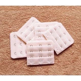 Miếng nối móc áo ngực 2MAMA loại 3 móc bằng thép không gỉ (màu da và đen)
