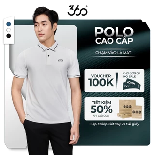 Áo polo nam COOL TOUCH 360 Boutique áo phông nam cao cấp, thoáng khí, mềm mịn - POHTK602
