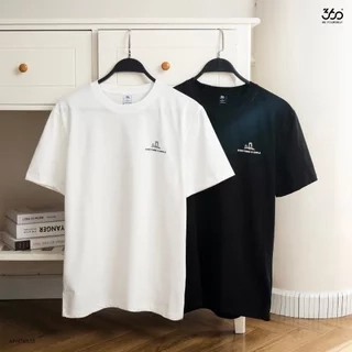 Áo thun nam cổ tròn form regular fit 360 Boutique gam màu trung tính đơn giản thoải mái - APHTK538