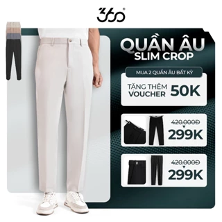 Quần tây âu nam 360 Boutique vải Tuyết Hàn, ống đứng kiểu Hàn Quốc - QACOL420