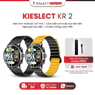 Đồng hồ thông minh Kieslect KR 2 | 1.43 inch | AMOLED Super Dynamic | 360mAh | Nghe gọi trực tiếp | Chính Hãng