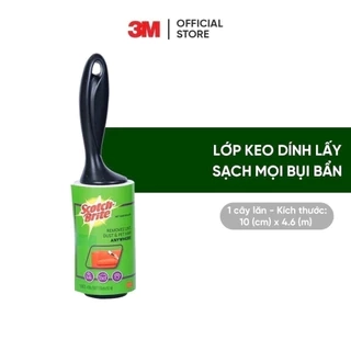 Cây lăn bụi 56 lớp 3M™ Scotch-Brite™, xé dễ dàng, không để lại keo, 1 cây, 10cmx4.6m, Giúp lấy sạch bụi bẩn