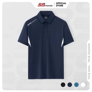 Áo Polo Nam Thể Thao 5S FASHION Mát Lạnh Thoáng Khí, Thiết Kế Can Phối Khỏe Khoắn (01-APC25035)