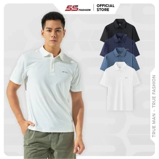 Áo Polo Thể Thao Nam 5S FASHION, Mát, Nhẹ, Thiết Kế Trơn, Khỏe Khoắn, Dễ Mặc (APC24065)