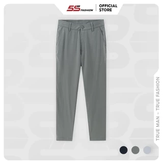 Quần Kaki Dài Nam Vải Modal 5S FASHION Thiết Kế Trơn Phom Slimfit Tôn Dáng QKK24011