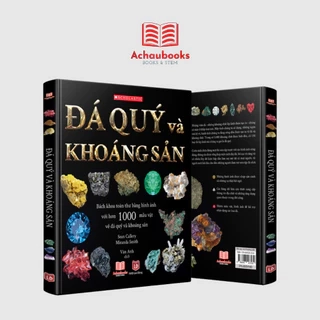 Sách Đá quý và khoáng sản sách Bách khoa toàn thư hình ảnh hơn 1000 mẫu vật Bìa cứng Á Châu Books