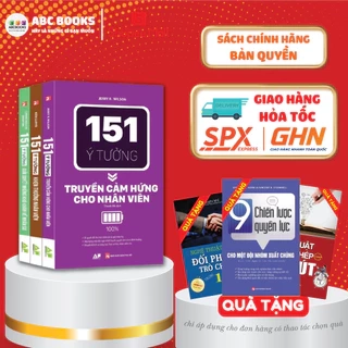 Sách - Combo 151 Ý Tưởng Giải Quyết Khó Khăn Về Nhân Sự + Truyền Cảm Hứng Cho Nhân Viên + Khen Thưởng Nhân Viên
