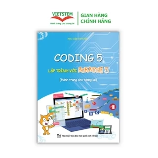 Sách Coding 5 lập trình với Scratch 3 (Dành cho học sinh lớp 5)