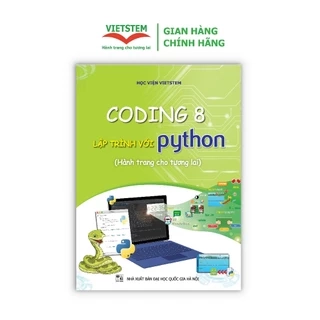 Sách Coding 8 lập trình với Python (Dành cho học sinh lớp 8)