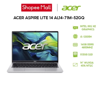 Laptop Acer Aspire Lite 14 AL14-71M-52GQ i5-12500H | 16GB | 512GB | 14' WUXGA | Win 11