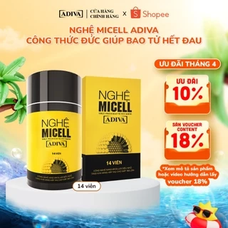 Nghệ Micell ADIVA 14 Viên- Hỗ Trợ Các Vấn Đề Về Đau Bao Tử, Dạ Dày