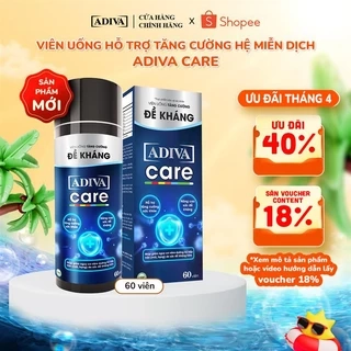 Viên Uống Tăng Cường Đề Kháng ADIVA Care – Hỗ Trợ Tăng Cường Hệ Miễn Dịch Tốt Cho Sức Khỏe