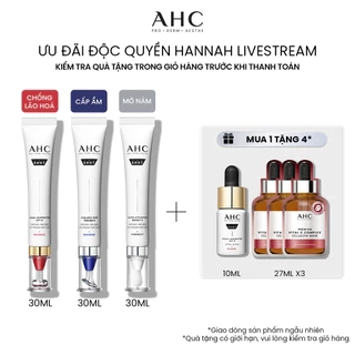 Kem mắt cho mặt nâng cơ săn chắc/ cấp ẩm căng bóng/ mờ nám sáng da AHC 30ML