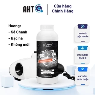 Dung dịch tạo khói, phun khói Nano Xclean For Horeca - Diệt Khuẩn Khử Mùi nhà hàng, karaoke 100ML