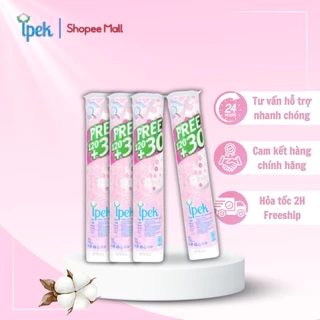 Combo 4 cây bông tẩy trang IPEK chính hãng Thổ Nhĩ Kỳ 100% cotton tự nhiên (4*150)