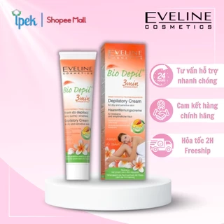 Kem tẩy lông hữu cơ các vùng bio depil eveline hương xoài dành cho da khô 125ml