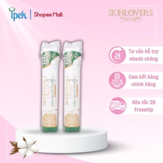 Combo 2 bông tẩy trang ipek thổ nhĩ kỳ 150 miếng 100% tự nhiên cao cấp