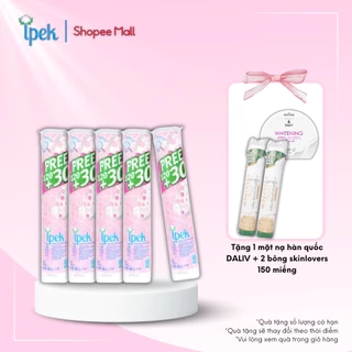 Combo 5 Bông tẩy trang Ipek siêu mềm mịn 150 miếng