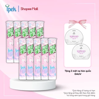 Combo 10 Bông tẩy trang Ipek siêu mềm mịn 150 miếng
