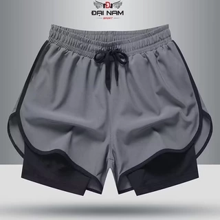 Quần Tập Gym Nam 2 Lớp Siêu Bền,Co Giãn,Thoáng Khí DNS54 Chính Hãng Đại Nam Sport
