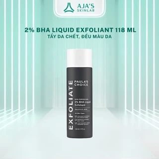 Dung dịch loại bỏ tế bào chết Paula's Choice 2% BHA Liquid Exfoliant 30ml/ 118 ml