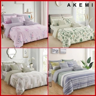 Bộ Ga và Vỏ Gối Akemi Cotton Select Adore, gồm 5 món (King/Queen) v3