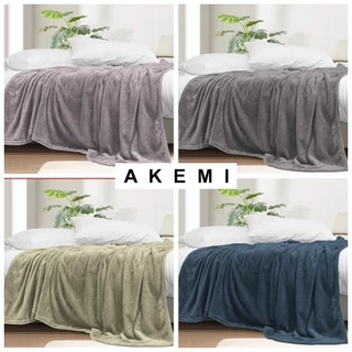 Chăn nỉ Akemi Colourlush Flannel Blanket 150x200cm, 1 cái