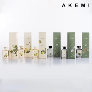 Tinh dầu thơm Akemi Reed Diffuser Zen Garden khuếch tán bằng sậy 200ml, 1 chai