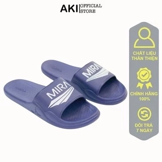 Dép Xốp Quai Ngang Mira Tím Than Thể Thao Nam Nữ Chính Hãng