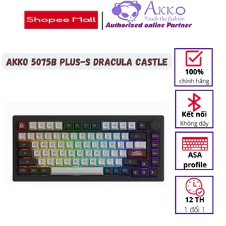 AKKO 5075B Plus-S Dracula Castle (Multi-modes / RGB / Hotswap / Gasket mount / South Facing)