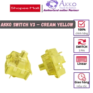 AKKO Switch v3 – Cream Yellow (45 switch)