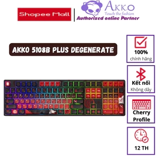 Bàn phím AKKO 5108B Plus Degenerate (RGB / Hotswap / Piano Pro SW/ Multi-mode)