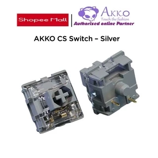 Bộ Switch bàn phím cơ Akko CS Switch - Silver / Rosewood / Dracula / Botany / Cream Yellow (45 switch)