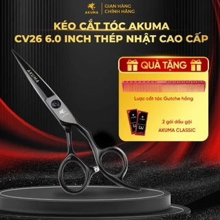 Bộ Kéo Cắt Tóc AKUMA CV26 6 Inch Thép Nhật Cao Cấp - Akuma.vn