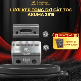 Lưỡi Tông Đơ Cắt Tóc Akuma 3919 - Lưỡi kép chuyển Fade