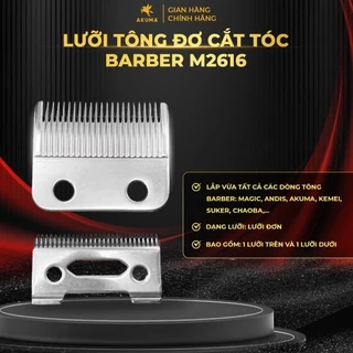 Lưỡi Tông Đơ Cắt Tóc M2616 Thay Thế Cho Magic, ZSZ, Suker, Kemei - Akuma.vn