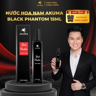 Nước Hoa Nam AKUMA Black Phantom 15ml