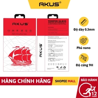 Kính chống nhìn trộm dành cho iphone AKUS RED 7 đến 14 promax - Hàng Chính Hãng