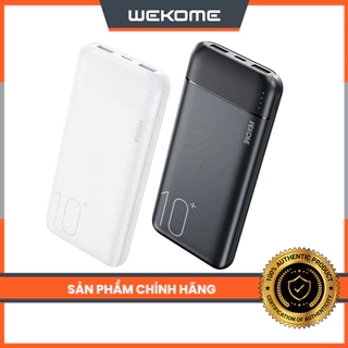 Sạc dự phòng wekome 10000 mAh WP01 - Hàng chính hãng
