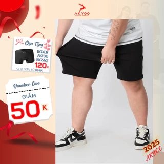Quần Sooc Thun Bigsize Nam 80-140kg - Thoáng Mát, Dễ Chịu - ST DEN TRON