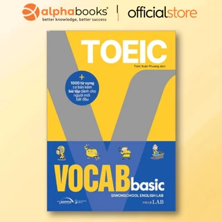 Sách - Toeic vocab basic - 1000 từ vựng cơ bản kèm bài tập dành cho người mới bắt đầu 149k