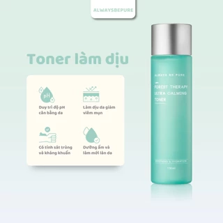 Toner làm dịu ngừa mụn ALWAYS BE PURE - Forest Therapy Ultra Calming 150ml (date: 12.12.2026)