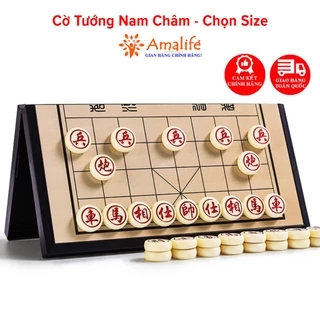 Bộ Cờ Tướng Nam Châm Bằng Nhựa Cao Cấp Chọn Size - Đồ Chơi Trí Tuệ Phát Triển Tư Duy Cho Trẻ Em Chính Hãng Amalife