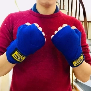 Bộ Đôi Băng Đa Dây Quấn Bảo Vệ Tay Tập Đấm Bốc Wolon – Dài 5m (2 Chiếc) Dây Quấn Boxing Chính Hãng Amalife